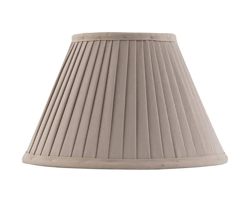 Beige Fabric Lamp Shade – 20 Cm Diameter, Ring Fitting 1