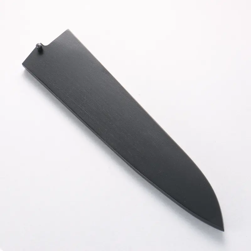 Black Gyuto Chef’S Knife Sheath – 240Mm With Plywood Pin 1