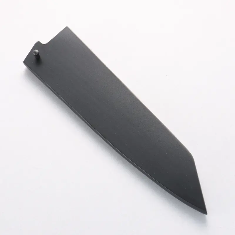 Black Magnolia Wood Sheath For 190Mm Kiritsuke Or Kengata Gyuto – Plywood Pin Construction (Kaneko Style) 1