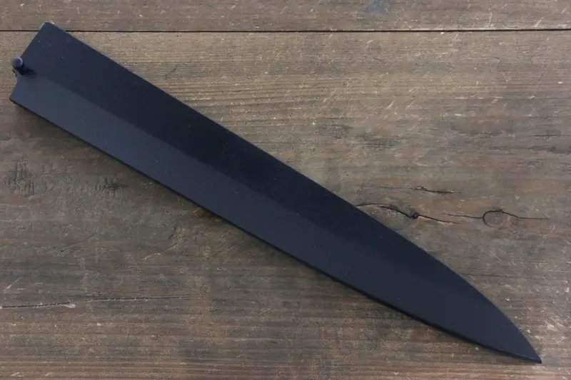 Black Plywood-Pin Yanagiba Knife Saya Sheath – 240Mm 1