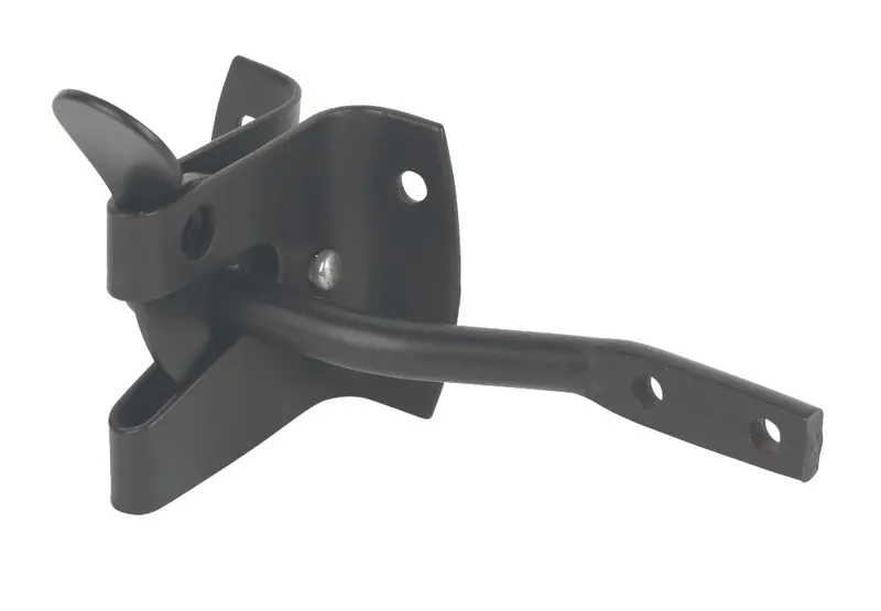 Black Powder-Coated Garden Gate Latch – 50Mm 1
