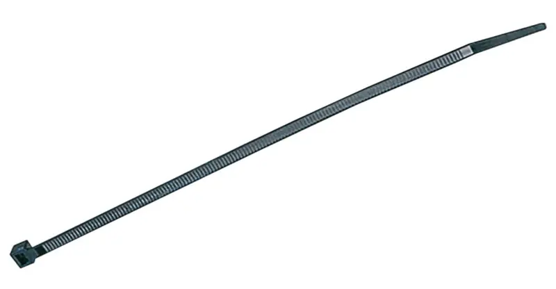 Black Reinforced Cable Ties – 300 × 4.5 Mm, 100-Pack 1