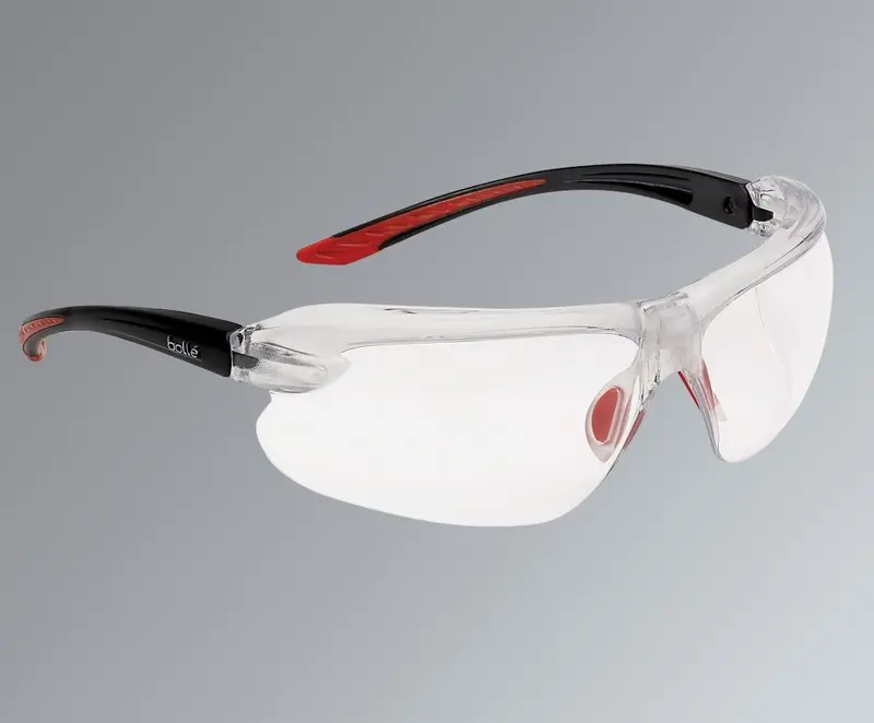 Bolle Iri-S Clear Lens Safety Glasses With +1.5 Magnification 1