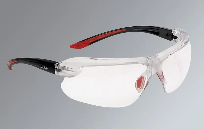 Bolle Iri-S Clear Lens Safety Glasses With +2.0 Magnification 1