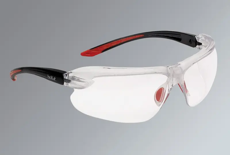 Bolle Iri-S Clear Lens Safety Glasses With +3.0 Magnification 1