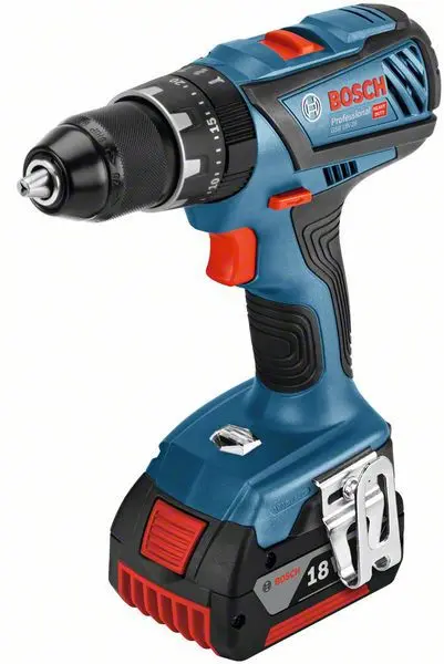 Bosch 18V Cordless Combi Drill – Dual 4.0Ah Li-Ion Brushless Kit 1