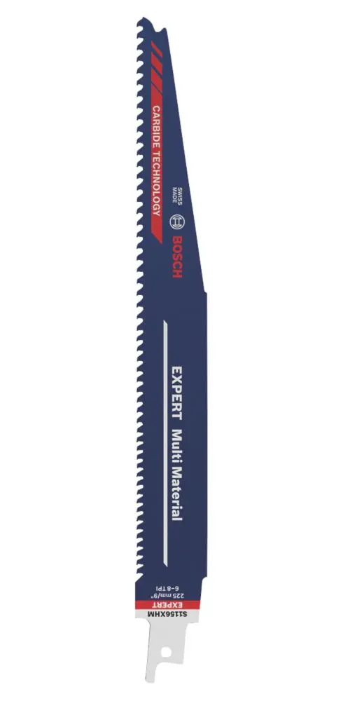 Bosch Expert S1156Xhm Carbide Multi-Material Reciprocating Saw Blade – 225Mm 1