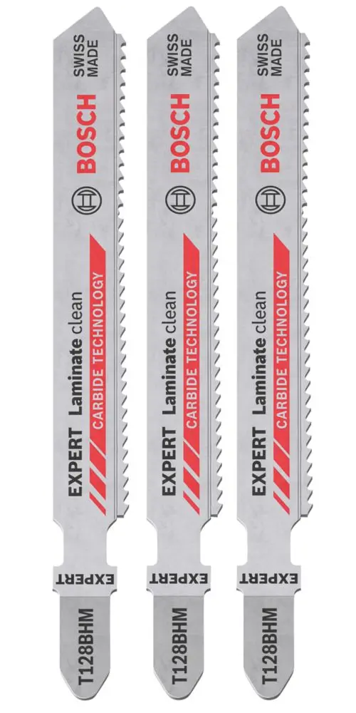 Bosch Expert T128Bhm Jigsaw Blades – 92Mm, 3-Pack, Universal Material Use 1