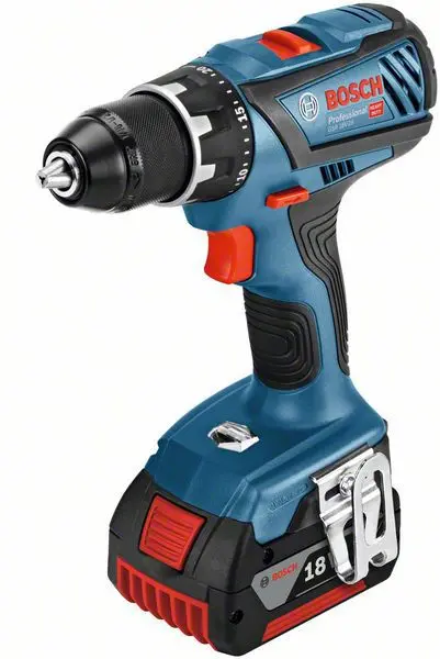 Bosch Gsb 18V-210 Re 2X4.0Ah Brushless Cordless Combi Drill 1