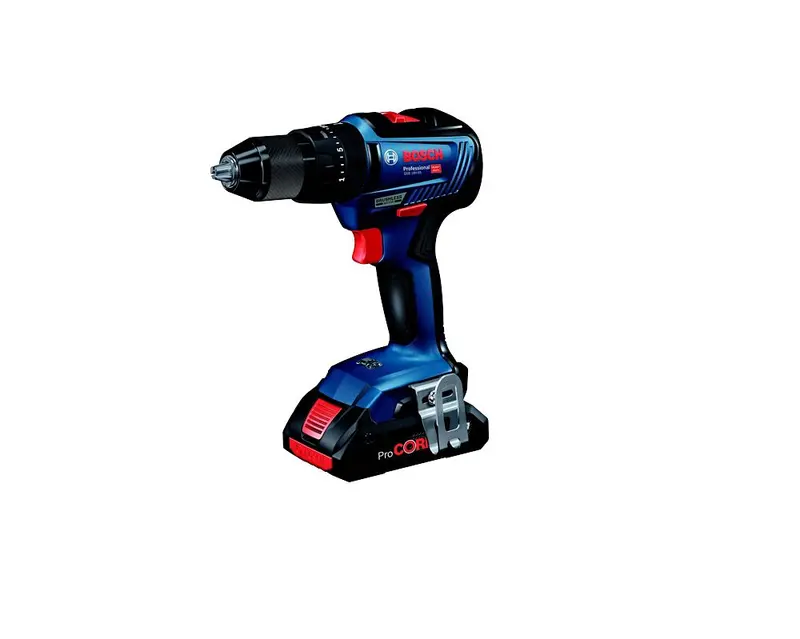 Bosch Gsb 18V-55 Cordless Drill Driver – 18V Dual 2.0Ah Li-Ion Coolpack Kit 1
