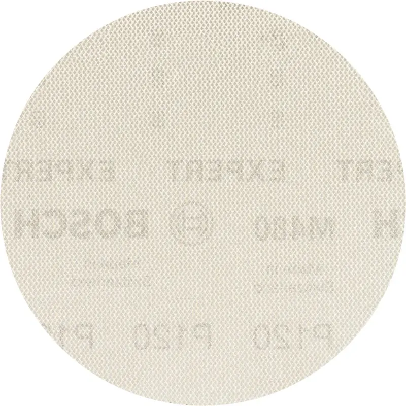 Bosch M480 Punched Sanding Discs – 150Mm, 120 Grit, 5-Pack 1