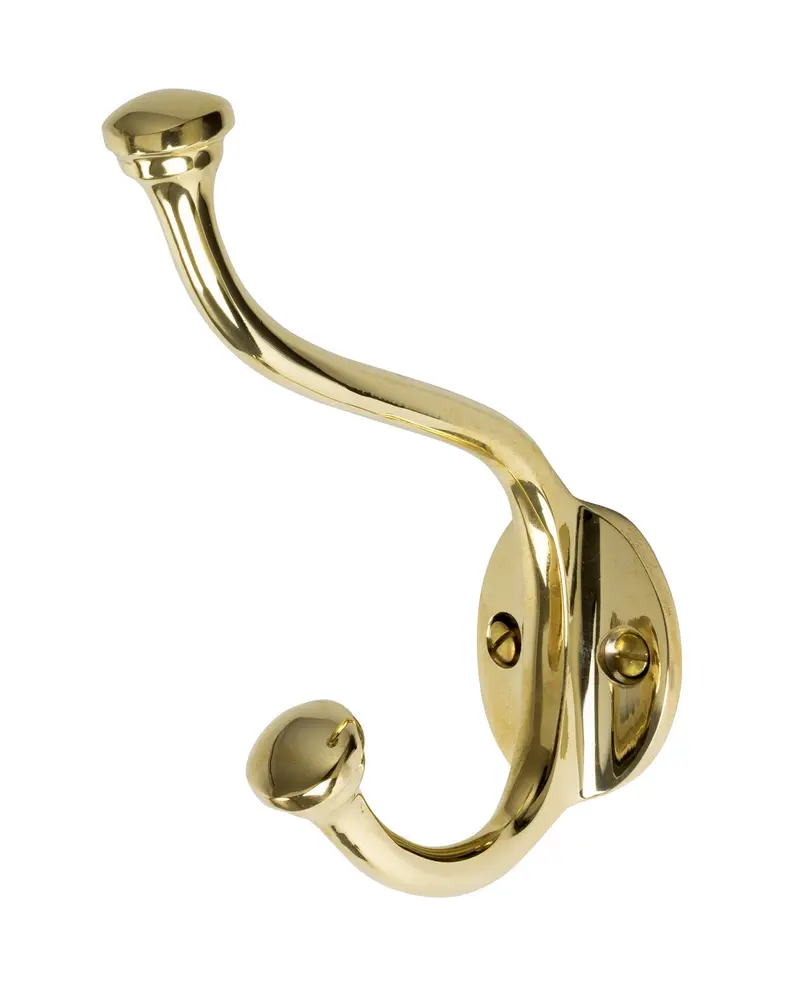 Brass Coat Hook – Djurgårdsgatan Collection 1