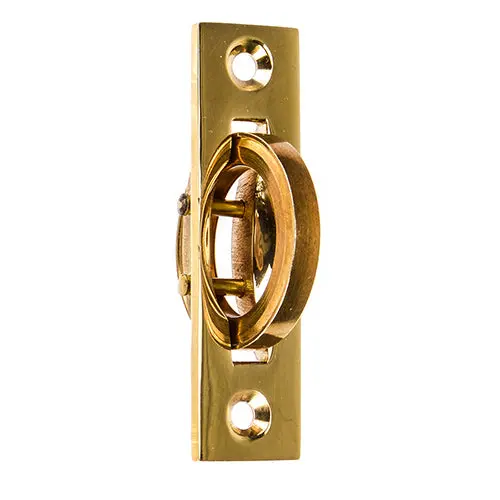 Brass Edge-Mount Sliding Door Handle 1