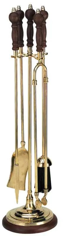 Brass Fireplace Tool Set – Falsterbo Design 1