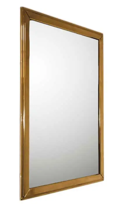 Brass Wall Mirror – 53 X 40 Cm 1