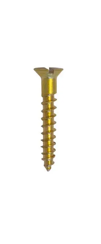 Brass Wood Screw – Tfs Type, 8 × 1 Inch 1