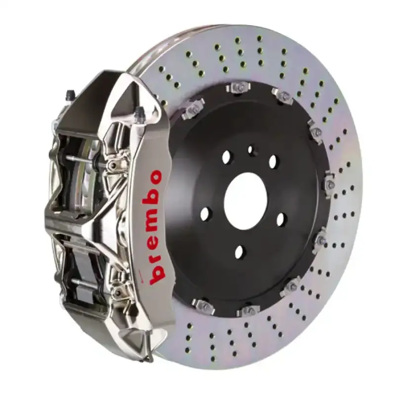 Brembo Gtr Big Brake Kit – Front Drilled Rotors (405X34Mm) For Porsche Cayenne Turbo (2008–2010) 1