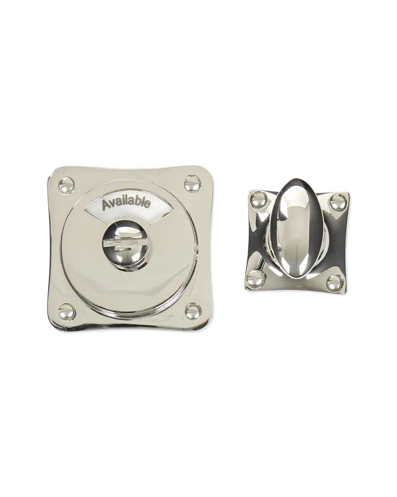 British-Style Nickel Toilet Bolt 1