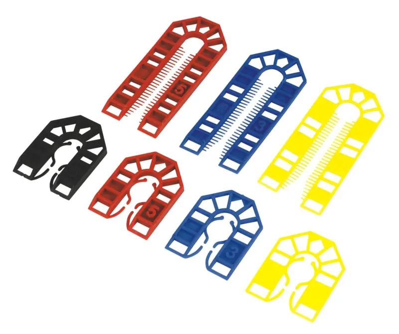 Broadfix Medium Assorted Plastic Shims – 100-Count Pack 1