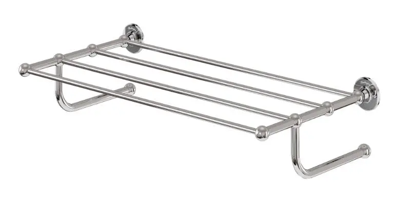 Burlington 66 Cm Wall-Mounted Towel Shelf 1