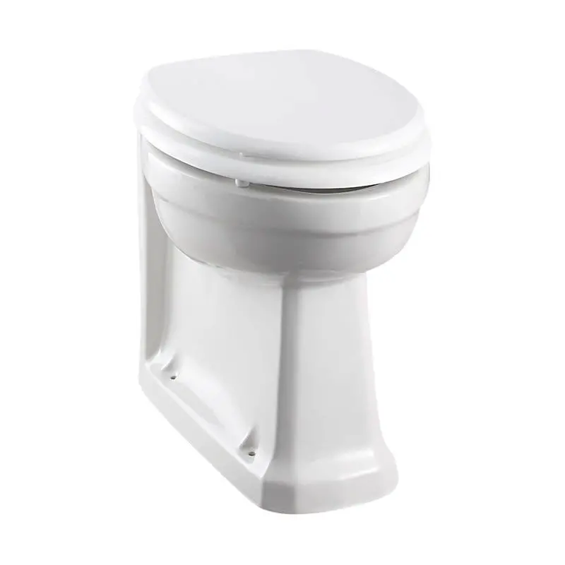 Burlington Back-To-Wall Toilet With Soft-Close Seat 1