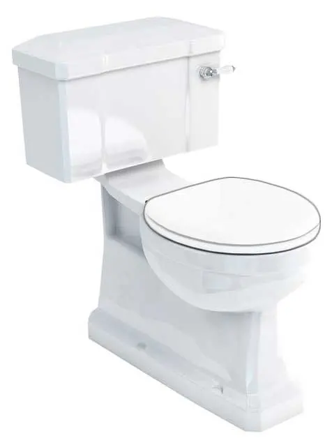 Burlington Slim-Cistern Toilet – S-Trap Configuration 1