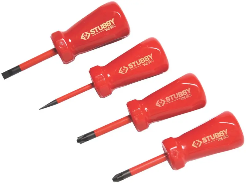 C.K 4-Piece Stubby Vde Screwdriver Set 1