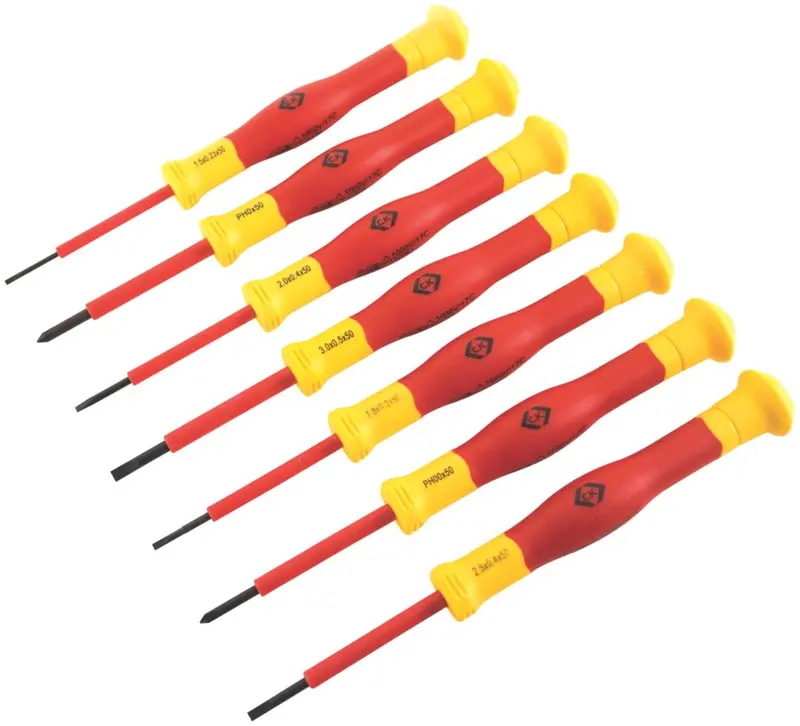 C.K 7-Piece Precision Vde Screwdriver Set 1