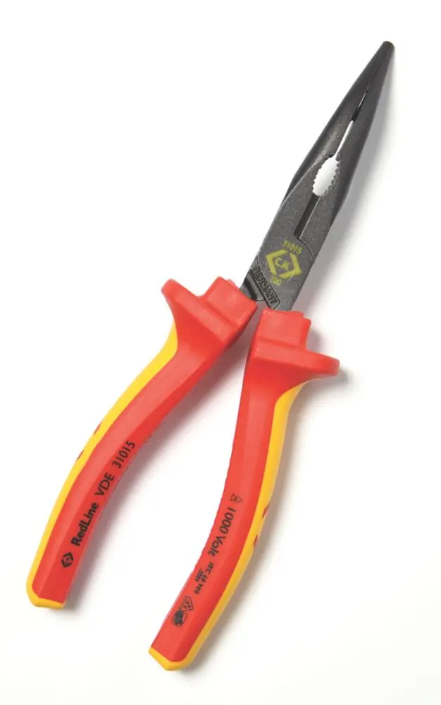 C.K Redline Vde 8-Inch 45° Bent-Nose Pliers For Conduit Work 1