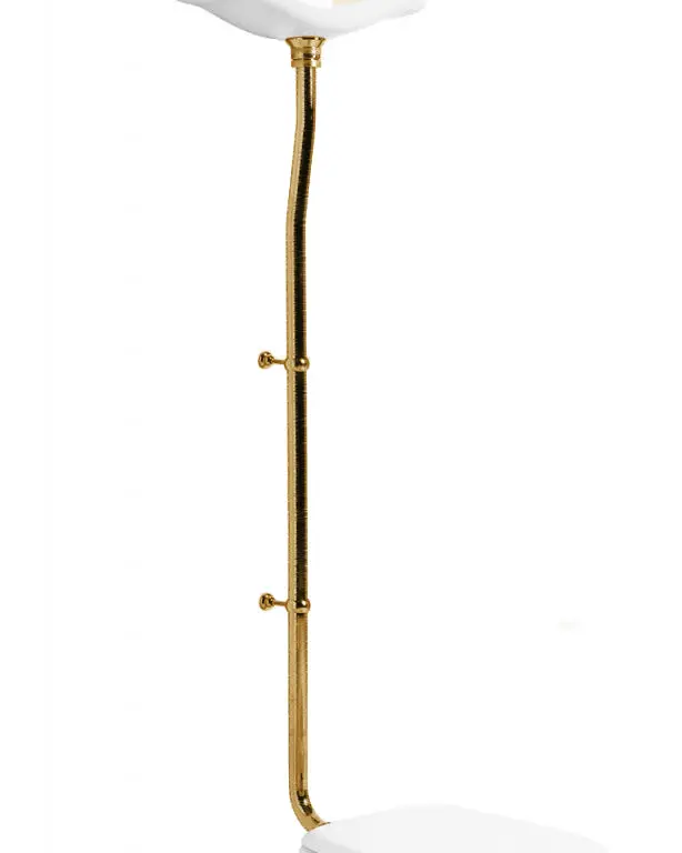 Camden High-Level Toilet Flush Pipe Kit – Bronze Finish 1