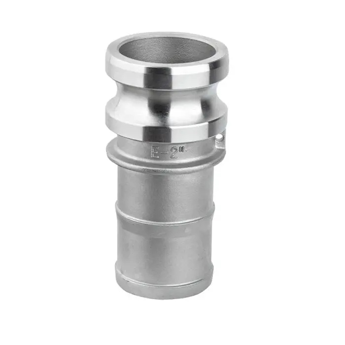 Camlock Type E Male-To-Male Adaptor Fitting – Aluminum Or Stainless Steel 1