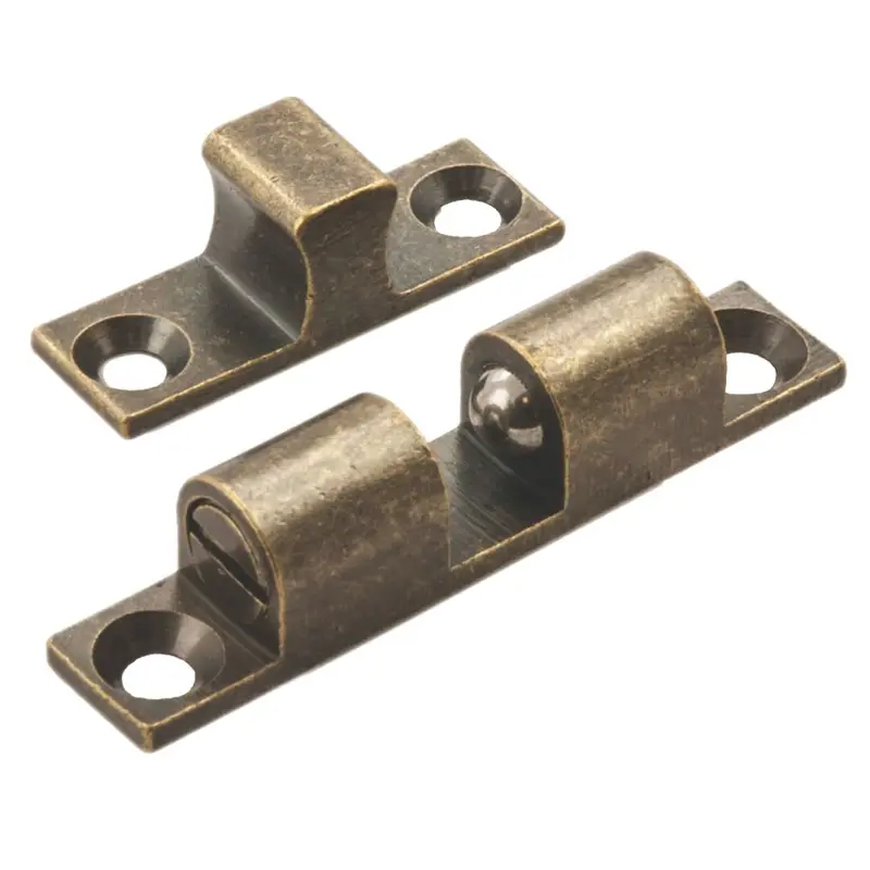 Carlisle Brass Double-Ball Cabinet Catch – Antique Brass Finish, 17 X 12Mm 1