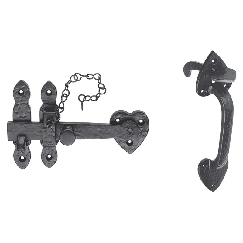 Carlisle Brass Thumb Latch – Antique Black Finish, 170Mm Length 1