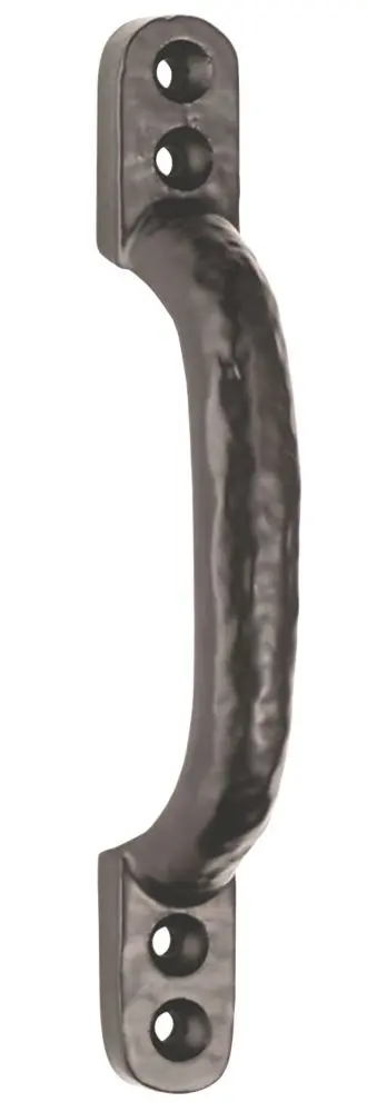Carlisle Brass Traditional Hotbed Pull Handle – Matte Black, 152Mm Length 1