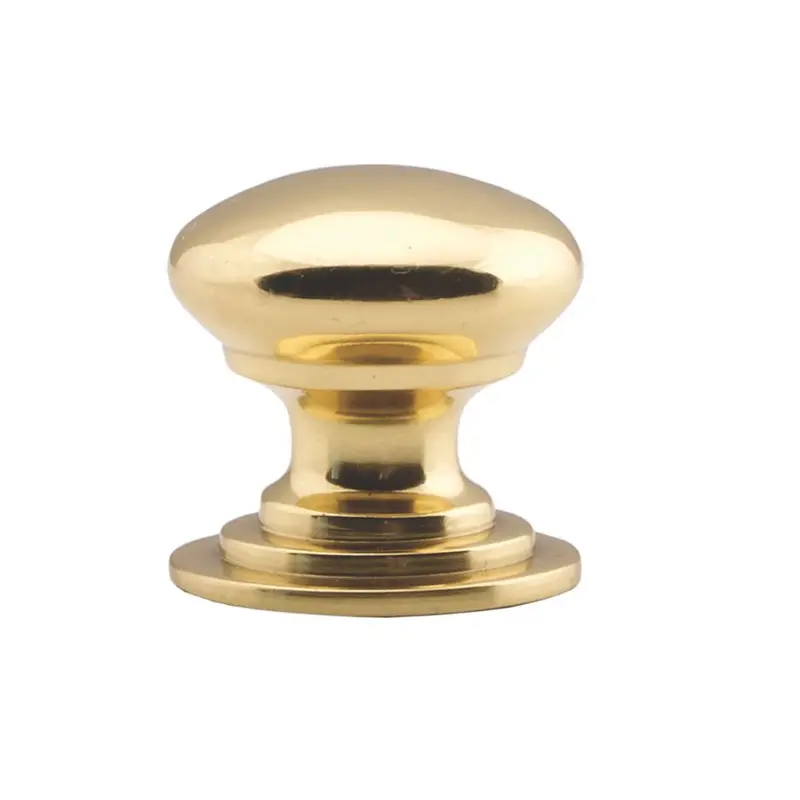 Carlisle Brass Victorian-Style Cupboard Knob – Polished Brass, 32Mm Diameter 1