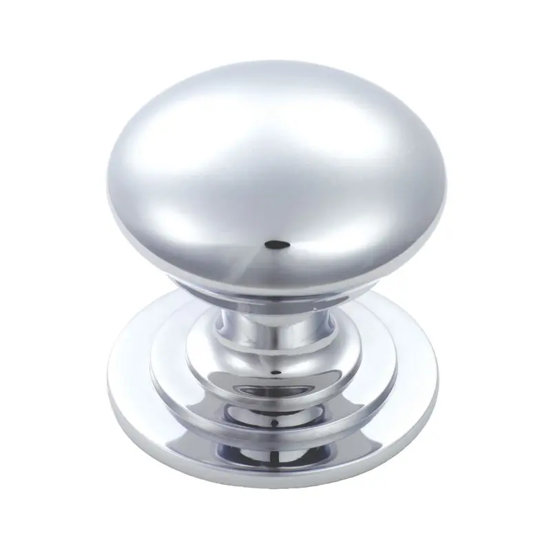 Carlisle Brass Victorian-Style Cupboard Knob – Polished Chrome, 25Mm Diameter 1
