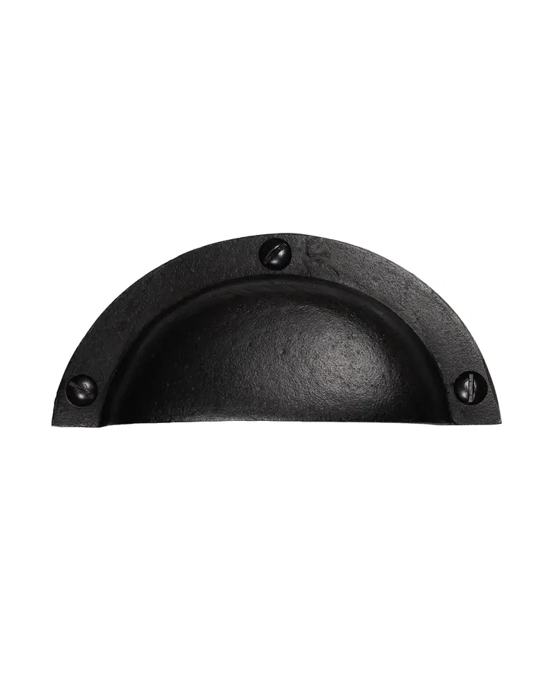 Cast Iron Bowl-Style Cabinet Pull 1