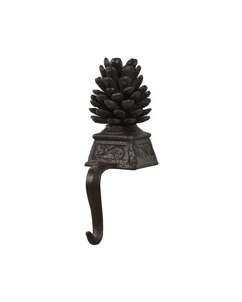 Cast Iron Fireplace Hook – For Hanging Stockings Or Decor 1