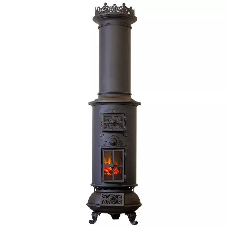 Cast Iron Fireplace – Westbo Classic Black Electric Model 1