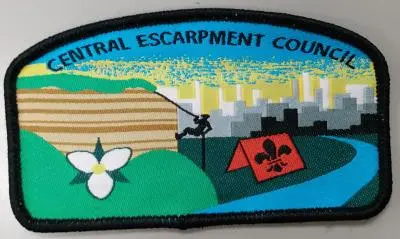 Central Escarpment Council Official Scout Crest Patch 1