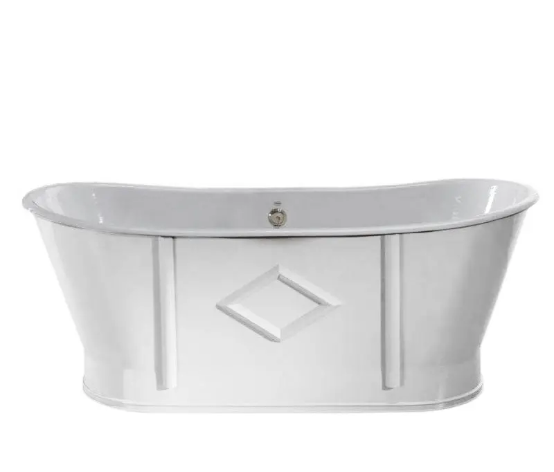 Chateau Cast Iron Bathtub – White, 170 Cm 1