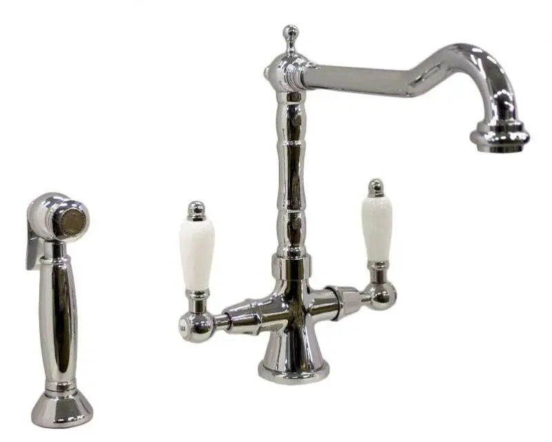 Chelsea Kitchen Faucet With Separate Pull-Out Sprayer – Chrome 1