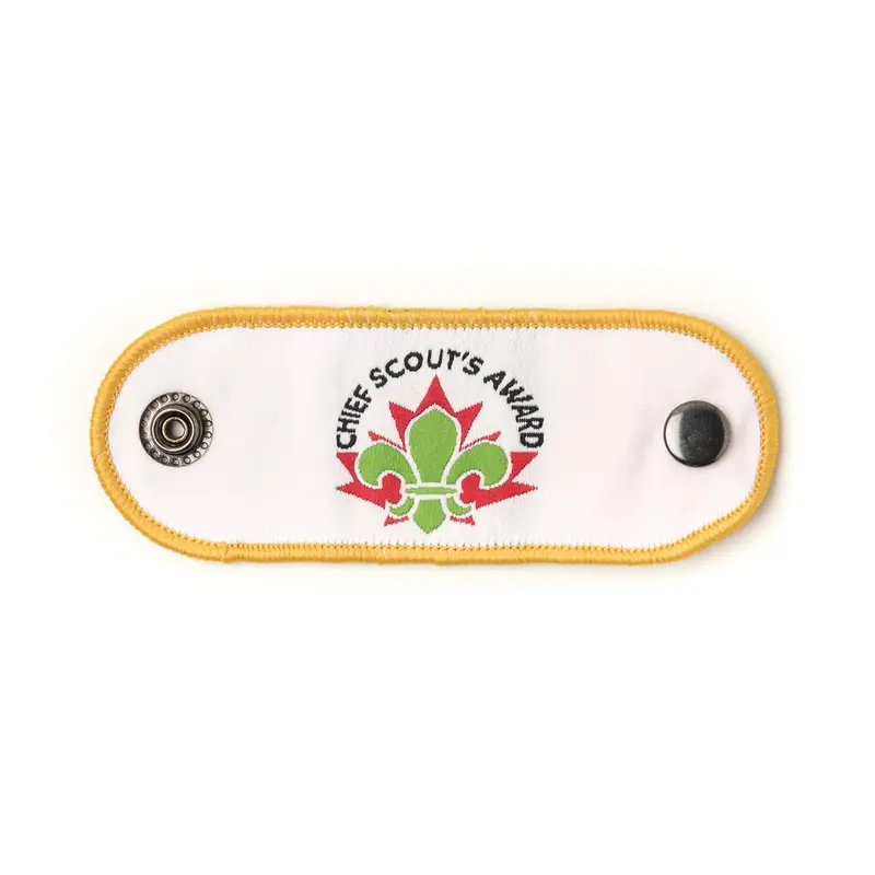 Chief Scout Award Woggle Slide – Top-Tier Recognition Woggle 1