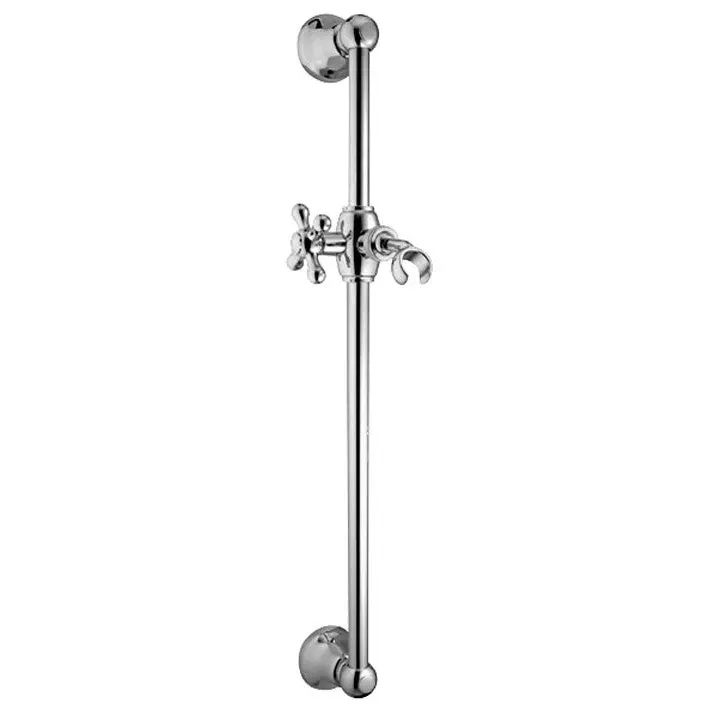 Classic 60 Cm Wall-Mounted Shower Rail – Bare Fixture Only 1