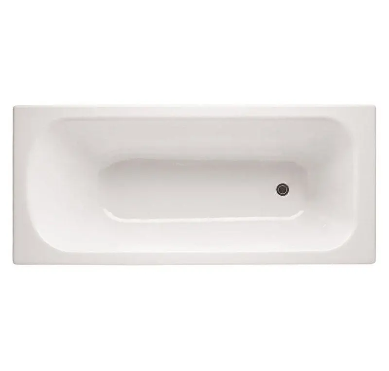 Classic Built-In Bathtub – Seamless Wall-Mount Design 1