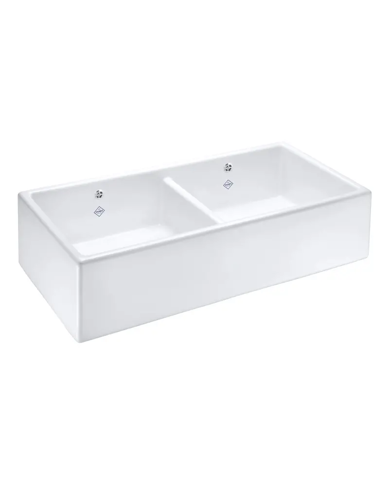 Classic Shaker Double-Bowl Kitchen Sink – 800 Mm Width 1