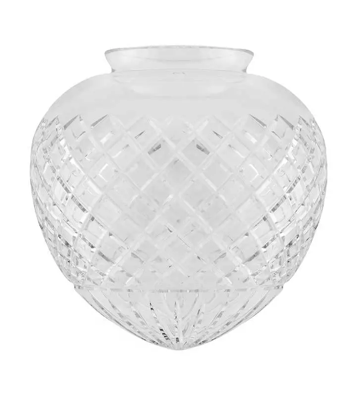 Clear Frosted Droplet Pendant Shade (100 Mm Diameter) 1