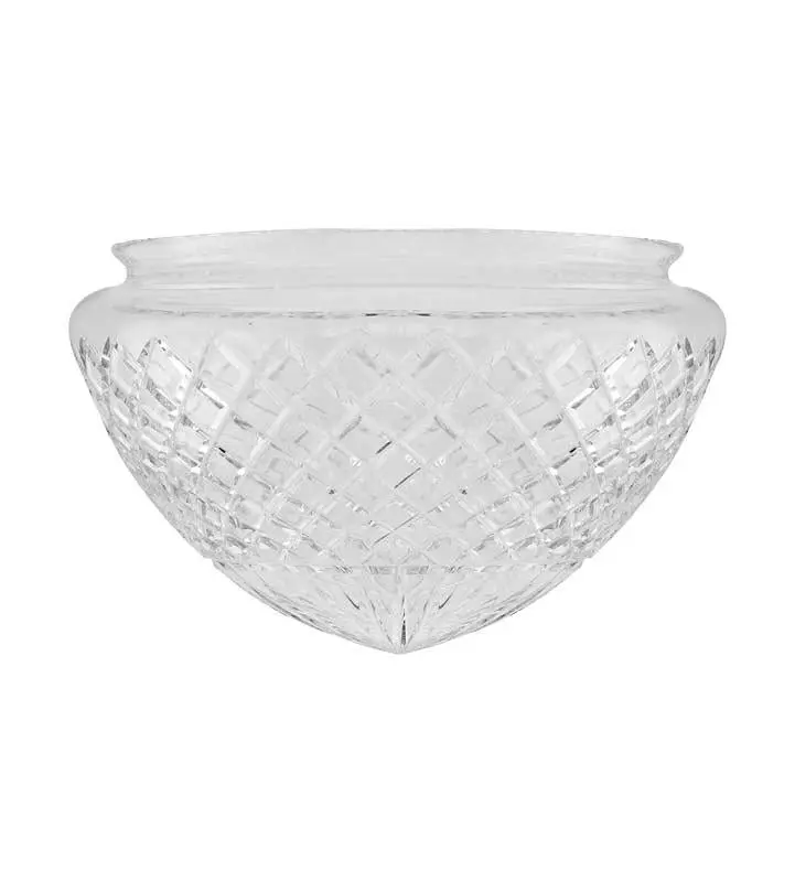Clear Frosted Glass Lamp Shade (200 Mm Diameter) 1