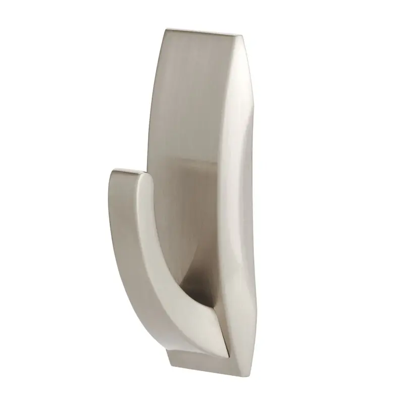 Command Silver Medium-Sized Self-Adhesive Bathroom Hook 1