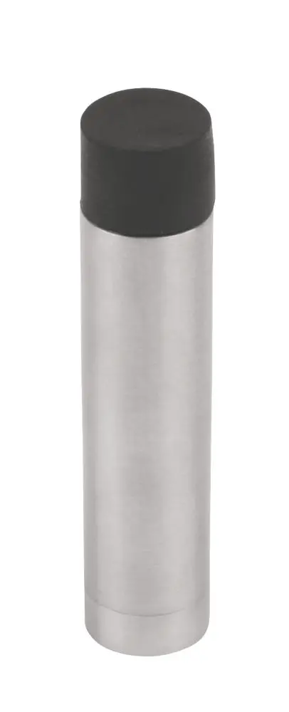 Concealed-Fixing Projection Door Stops – 16Mm × 70Mm – Satin Chrome – Pack Of 2 1